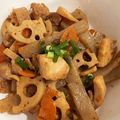 ぴかさーん's cooksnap of when they made 簡単⭐根菜(蓮根・筍・人参)と蒟蒻の煮物.
