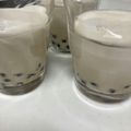 snow012's cooksnap of when they made 本格的な黒糖タピオカミルク.