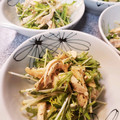 knkmym's cooksnap of when they made 水菜とささみのサラダ♫♬.