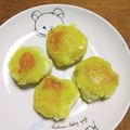 くみたんネコ's cooksnap of when they made 【お手軽】さつまいも餅.