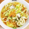 さおりらっくま's cooksnap of when they made ブラックうどん♪ごま味噌煮込みうどん鍋♨.