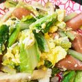ゆりおく's cooksnap of when they made オッサンのロメインレタス中華炒め.