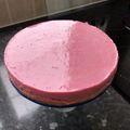 FujikoUK's cooksnap of when they made ビーツのレアチーズケーキ.