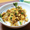 ｍａｒｉ♪'s cooksnap of when they made 学校給食の高菜そぼろ丼✽.