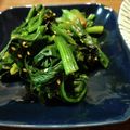 ばたみそーぱん☆'s cooksnap of when they made ほうれん草救済！海苔入りナムル☆作り置き.
