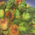 かめのたろう's cooksnap of when they made 甘み凝縮♡焼き芽キャベツ.