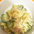 にこちゃんち's cooksnap of when they made 簡単おかず☆さつまいもでポテトサラダ☆.