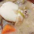 かめのたろう's cooksnap of when they made 寒い日はコレで決まり！里芋で作る豚汁.