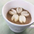 ともみん❤'s cooksnap of when they made ♡マシュマロde簡単お花のラテアート風♡.