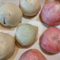 みなみあも's cooksnap of when they made 紅白饅頭.