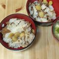 た～ちん＊'s cooksnap of when they made 栗ときのこのおこわ.