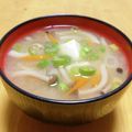 ドルフィンサーモン's cooksnap of when they made 人参と大根としめじの味噌汁。簡単です。.