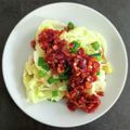 ひさかた's cooksnap of when they made レンチンキャベツと浅葱のサラダ.