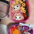 ティンちゃんまま's cooksnap of when they made キャラ弁☆真ん丸おにぎりのマイメロちゃん.