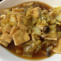ＭＩ−ＳＡＮ's cooksnap of when they made キャベツとおあげのくたくた煮.