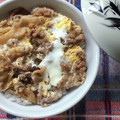 花時計咲いた's cooksnap of when they made サッと煮て、早く柔らかく♪牛とじ丼.