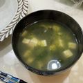 〜みみ〜's cooksnap of when they made 青のりと豆腐で簡単☆お吸い物☆.