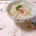 yesmama's cooksnap of when they made ごちそう♪　蟹飯.