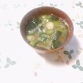 yesmama's cooksnap of when they made 《カニの殻 de おみそ汁》殻★再利用♪.
