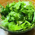 はっぴぃ☆モソモ's cooksnap of when they made レタスとワカメの和風ごまポン酢サラダ.