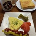 koiko亭's cooksnap of when they made koiko亭　モーニング　ソーセージ.