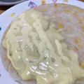 エッティンガーン's cooksnap of when they made 手づかみ離乳食に♪米粉のコーンパンケーキ.