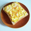 ☆雪矢☆'s cooksnap of when they made 茹で玉子で☆朝からカフェ気分卵トースト☆.