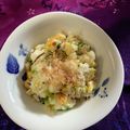 ankotetu's cooksnap of when they made お大根の葉、活用！チャーハン♪.