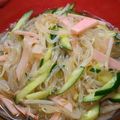 プルンバゴ's cooksnap of when they made もやし･きゅうり･ハム･春雨の中華サラダ.