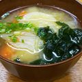 プルンバゴ's cooksnap of when they made キャベツたっぷりお味噌汁.