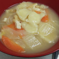 ナカミチ's cooksnap of when they made もちもち♪つるん☆おかわり♪すいとん汁.