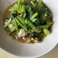 ピーナッツ子♪'s cooksnap of when they made 牡蠣と小松菜の醤油バターソテー.