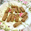 あき☆kitchen's cooksnap of when they made 材料３つで簡単ちんすこう　保育園おやつ.