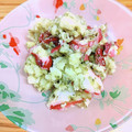 かわゆう1211's cooksnap of when they made ❤ジャガイモとタコのバジルソース和え❤.