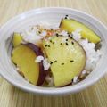 ＠迷子＠'s cooksnap of when they made ホクホク美味しい♡さつまいもごはん.