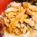 ♡マッキークッキング's cooksnap of when they made 鮭腹身で・絶品！鮭茶漬け.