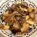 らん໒꒱'s cooksnap of when they made 茄子とピーマン・シメジの肉味噌炒め。.