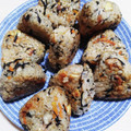 かなりん☆'s cooksnap of when they made 簡単#炊き込みご飯で焼きおにぎり.