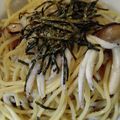 akely's cooksnap of when they made 和風★きのこパスタ.