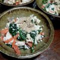 ひっこ's cooksnap of when they made 簡単なめらか♪ ほうれん草の白和え.