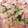 茶々ちゃっぴ's cooksnap of when they made 枝豆とツナマヨ混ぜご飯.