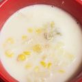 しましまもっぷ's cooksnap of when they made とろける～♡白菜とコーンのミルクスープ.