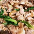 れんれんとまま's cooksnap of when they made 豚肉とサラダ菜炒め.