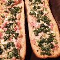 ame-ikuru's cooksnap of when they made バゲットでオープントースト♪.