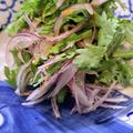 NEKOほっぺ's cooksnap of when they made 春菊はサラダで食べよう！中華ドレッシング.