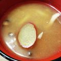 ばたみそーぱん☆'s cooksnap of when they made さつまいもとコーンの具だくさん味噌汁.