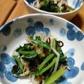 tamispada's cooksnap of when they made 小松菜ともやしの塩こんおかか和え.