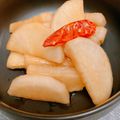 ｱｲﾊﾅ's cooksnap of when they made 材料は２つで簡単☆☆大根のポン酢漬け☆☆.