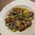 Yokchina's cooksnap of when they made あさり豚（ポルトガル風）.