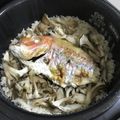 □♡ゆみきんぐ▽〇's cooksnap of when they made 連子鯛を丸ごと、炊飯器で鯛めし.